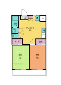 コスモプレイス北原台の間取り