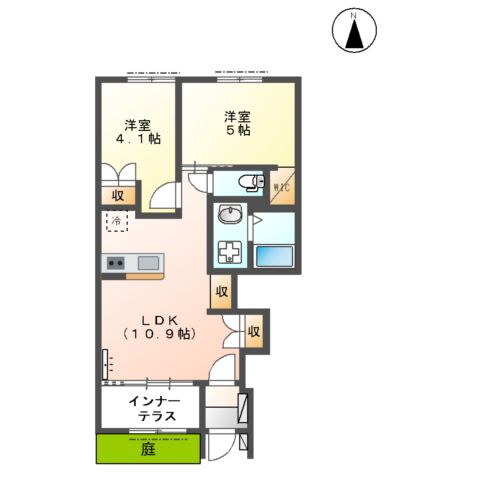 シャトー ルボアの間取り
