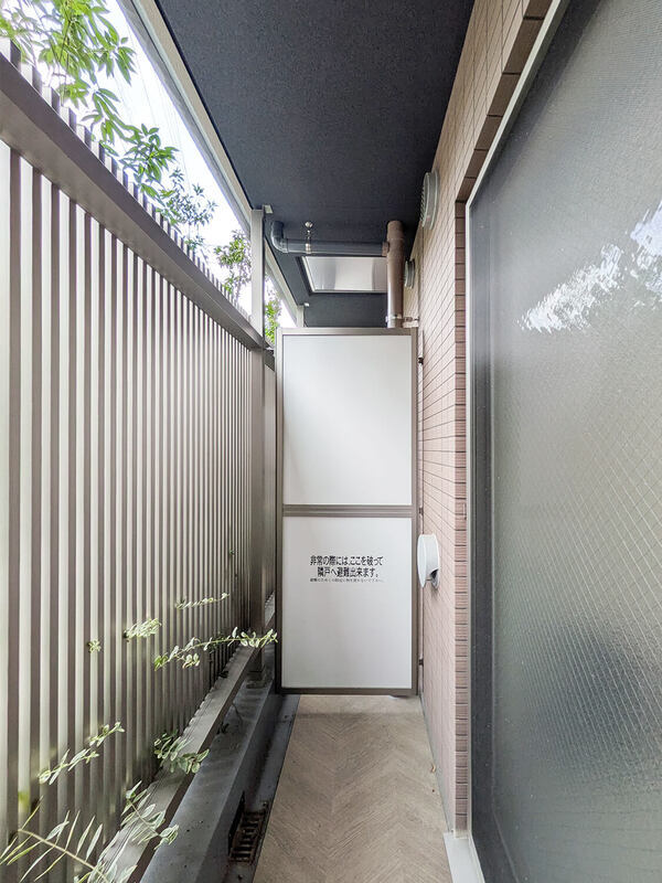 12/12 バルコニー