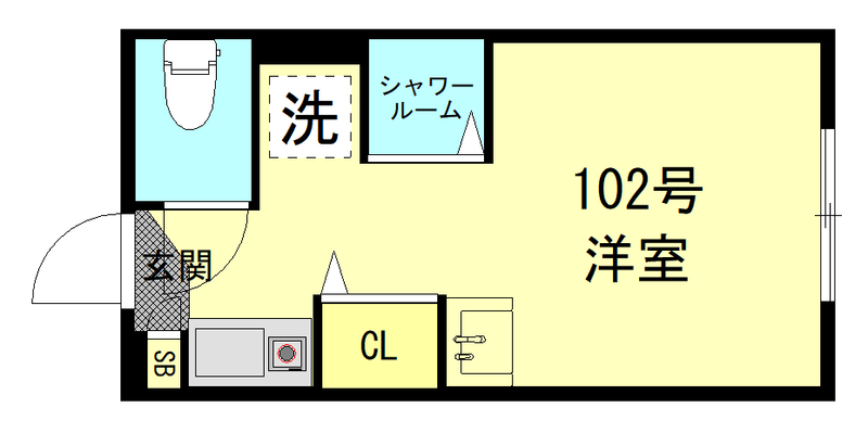 潮見テラスの間取り