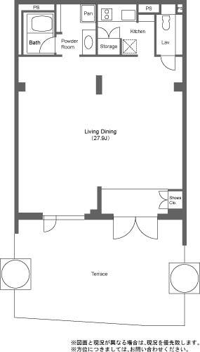 ストーリア神宮前・0110号室の間取り