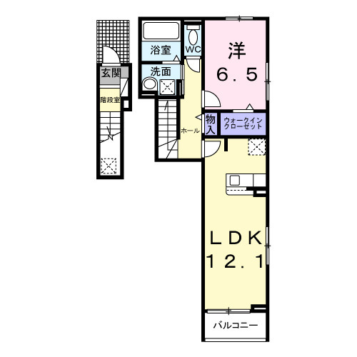 イーケートラストの間取り