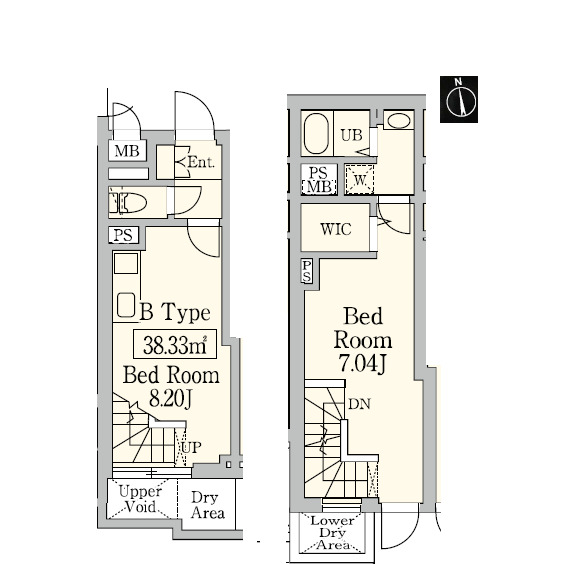 アグレシオ品川大井の間取り