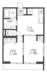 エルクラシス西品川の間取り