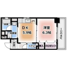 クリア壱番館の間取り