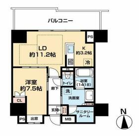 ザ・ハウス豊橋WEST 1302号室の間取り