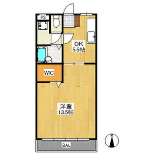 セントラルハイツの間取り