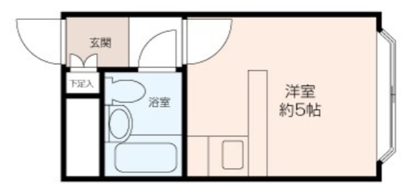 ベルピア浦賀第5の間取り