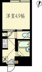 アーネスト羽田・103号室の間取り