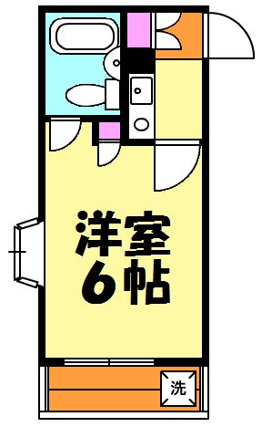 緑町共和ビルの間取り