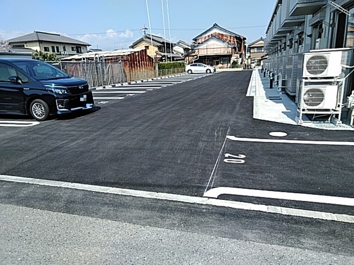 6/8 駐車場