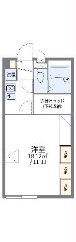 レオパレスMercuryの間取り