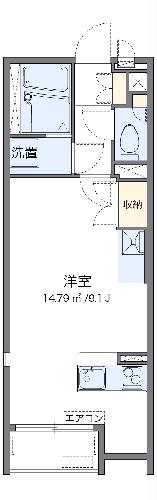 レオネクストPines Mの間取り
