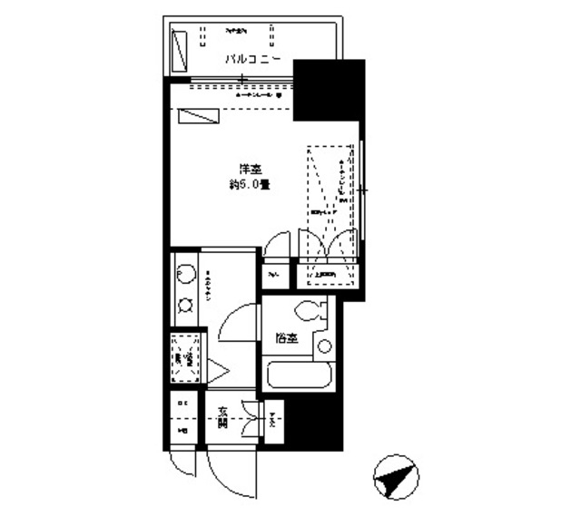 パーク・ノヴァ鶴見の間取り