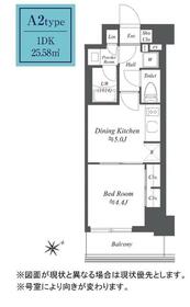 ディームス根岸の間取り