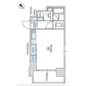 グランエターナ名古屋鶴舞の間取り