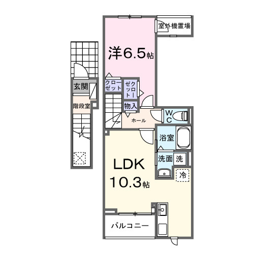 モア メゾンの間取り