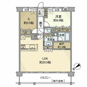 アトランティス津田沼Ⅱの間取り