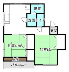 ガーデンピースの間取り