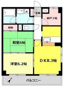 ガーデンヒルズ和光7の間取り