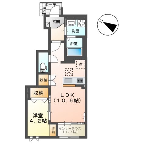 Lien(リアン)の間取り