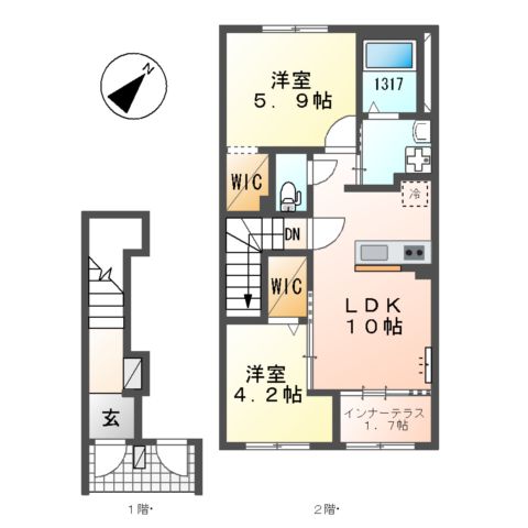サクラテラスの間取り