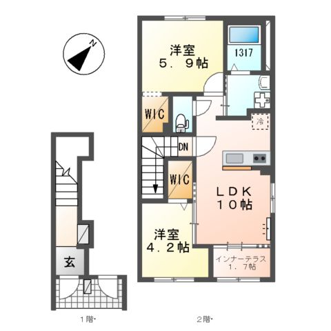 サクラテラスの間取り