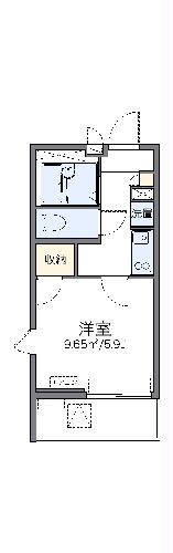 レオネクスト呉松Ⅰの間取り