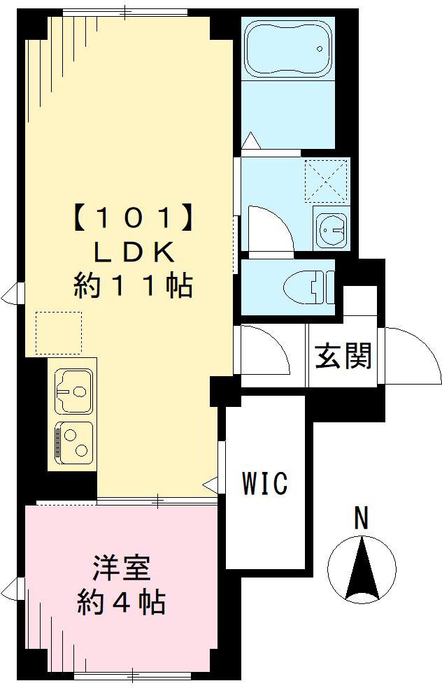 R shirokane アールシロカネの間取り