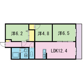 グランドゥール稲川の間取り