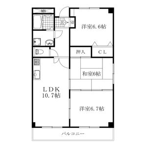 メゾンドピエールの間取り