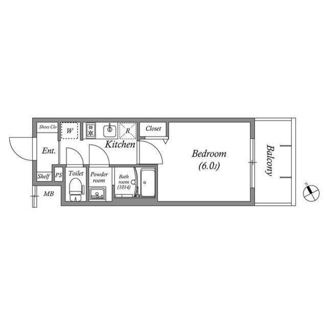 アドバンス名古屋シュテルンの間取り