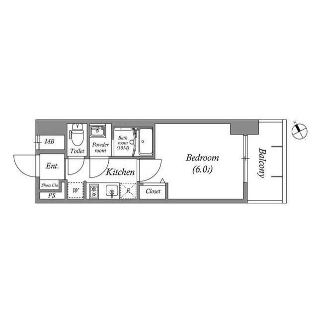 アドバンス名古屋シュテルンの間取り