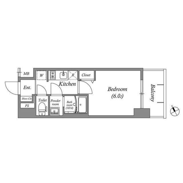 アドバンス名古屋シュテルンの間取り