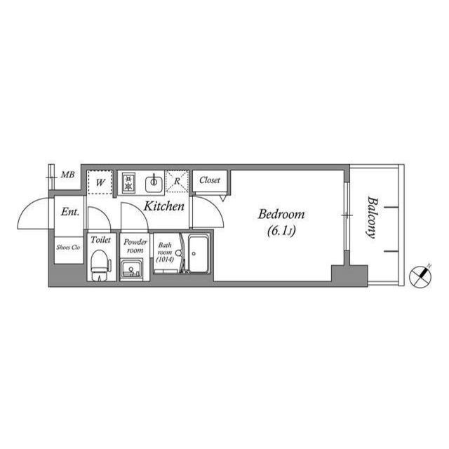 アドバンス名古屋シュテルンの間取り