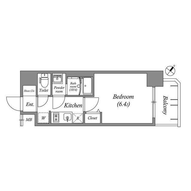 アドバンス名古屋シュテルンの間取り