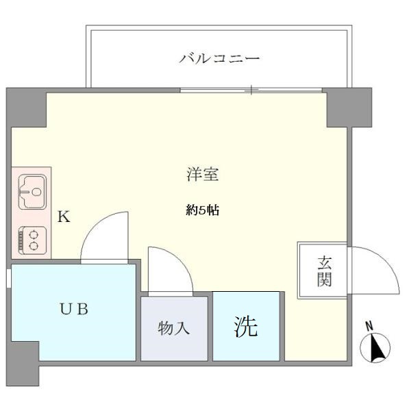 市谷ハイムの間取り