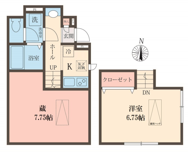 トレポルテの間取り