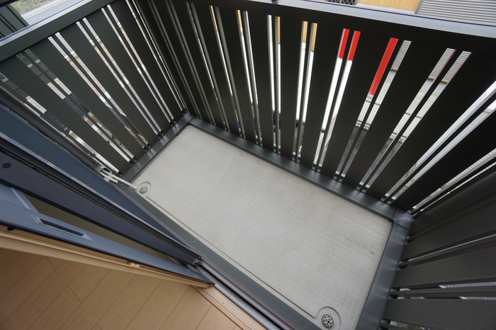 12/21 バルコニー