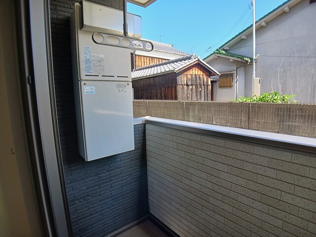 12/23 バルコニー