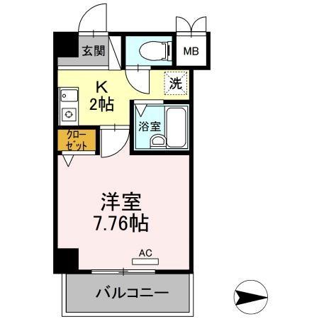ラフィネ高峯の間取り