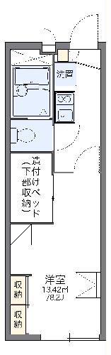 レオパレスΣSの間取り