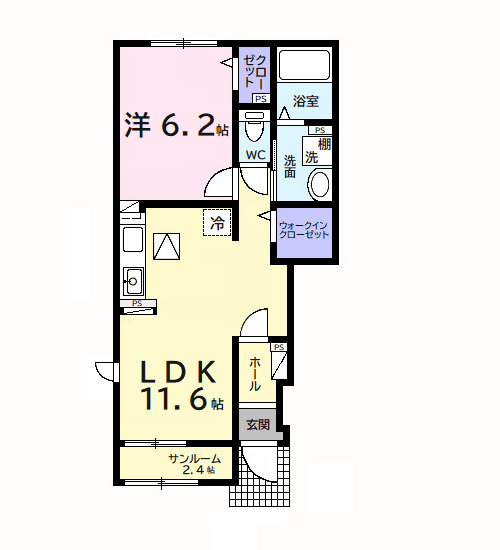 ドリーマーⅢの間取り