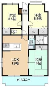 ドリームタウン三和　Ａ棟の間取り
