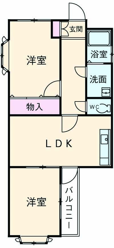 コーラルスターガーデンの間取り