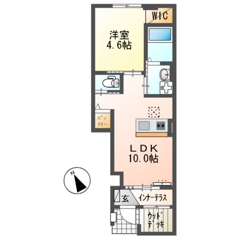 昴ノースの間取り