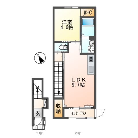 昴ノースの間取り
