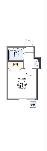レオパレス新中野第2の間取り