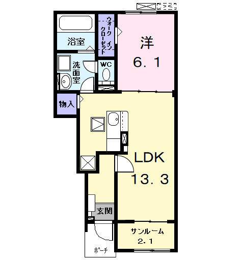 シェラタン(Sheratan)の間取り