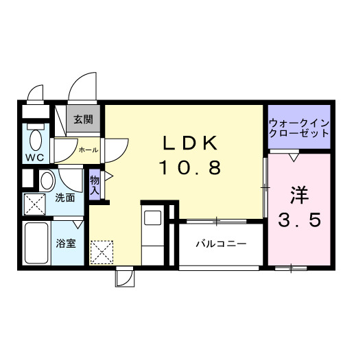 パレ・コンフォールの間取り
